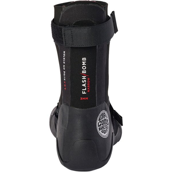 2026 Rip Curl Flashbomb 3mm Narrow Split Toe Wetsuit Boots 118MSA - Black